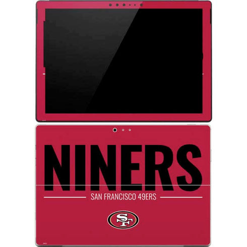 NFL San Francisco 49ers Team Motto Surface Pro 4 Skin