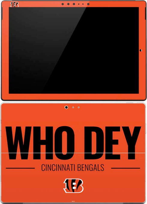 NFL Cincinnati Bengals Team Motto Surface Pro (2017) Skin