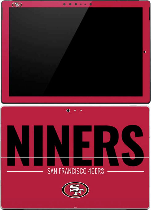 NFL San Francisco 49ers Team Motto Surface Pro (2017) Skin