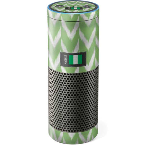 Nigeria Soccer Flag Amazon Echo Skin