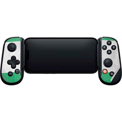 Nigeria Flag Distressed Backbone One for iPhone Game Controller Skin