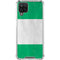 Nigeria Flag Distressed Galaxy A12 Clear Case