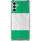 Nigeria Flag Distressed Galaxy A13 5G Clear Case