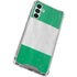 Nigeria Flag Distressed Galaxy A13 5G Clear Case