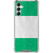 Nigeria Flag Distressed Galaxy A15 5G Clear Case