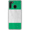 Nigeria Flag Distressed Galaxy A21 Clear Case
