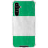 Nigeria Flag Distressed Galaxy A54 5G Clear Case