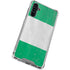 Nigeria Flag Distressed Galaxy A54 5G Clear Case