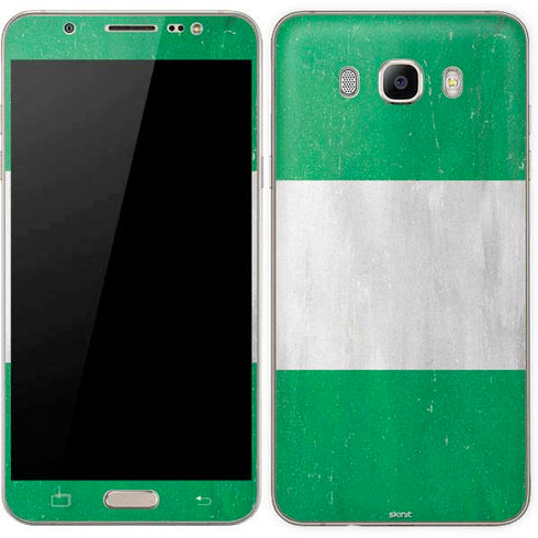 Nigeria Flag Distressed Galaxy J7 Skin