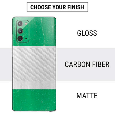 Nigeria Flag Distressed Galaxy Note20 5G Skin