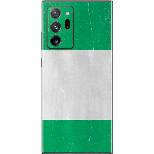 Nigeria Flag Distressed Galaxy Note20 Ultra 5G Skin