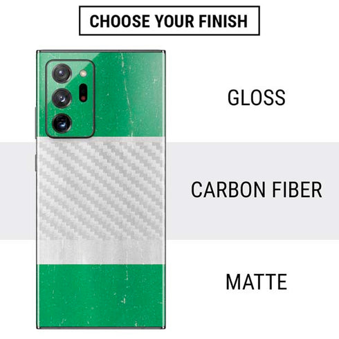 Nigeria Flag Distressed Galaxy Note20 Ultra 5G Skin