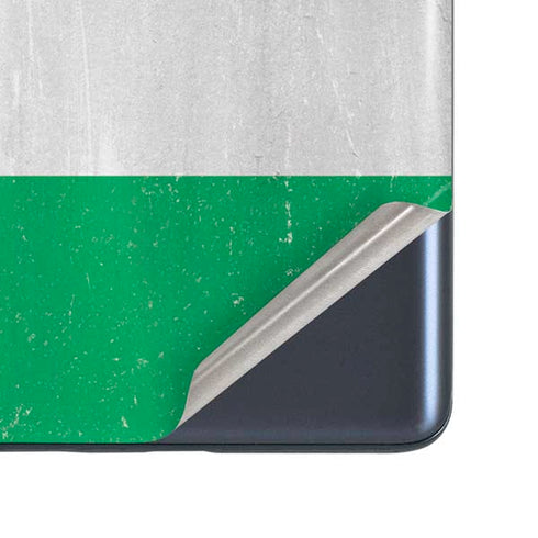 Nigeria Flag Distressed Galaxy S20 Fan Edition Skin