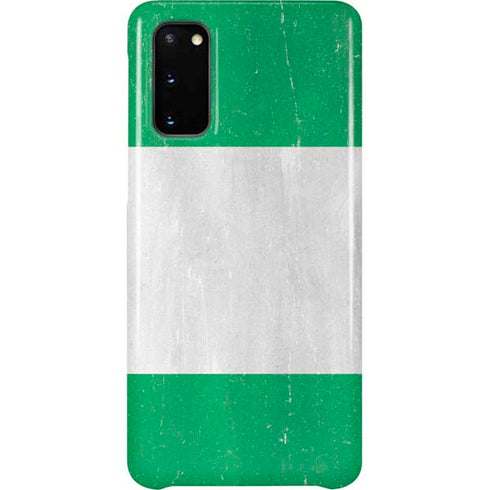 Nigeria Flag Distressed Galaxy S20 Lite Case