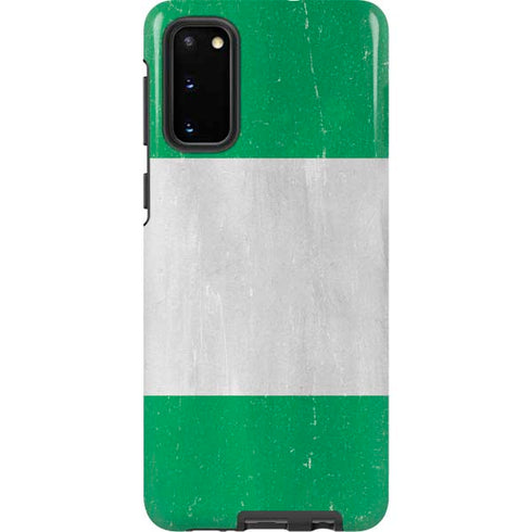 Nigeria Flag Distressed Galaxy S20 Pro Case