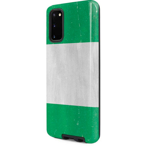 Nigeria Flag Distressed Galaxy S20 Pro Case