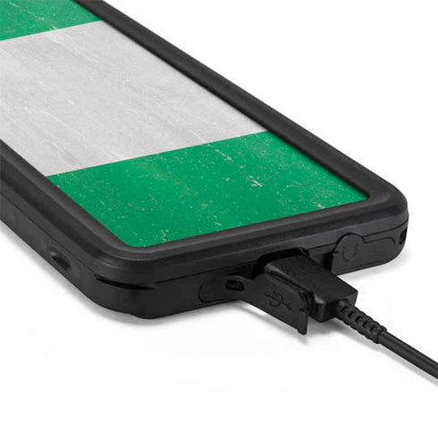 Nigeria Flag Distressed Galaxy S20 Waterproof Case