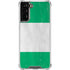 Nigeria Flag Distressed Galaxy S21 FE Clear Case