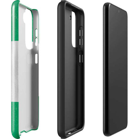 Nigeria Flag Distressed Galaxy S22 Plus Pro Case