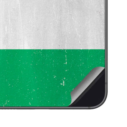 Nigeria Flag Distressed Galaxy S23 FE Skin