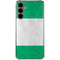 Nigeria Flag Distressed Galaxy S24 Plus Clear Case