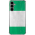 Nigeria Flag Distressed Galaxy S24 Plus Clear Case