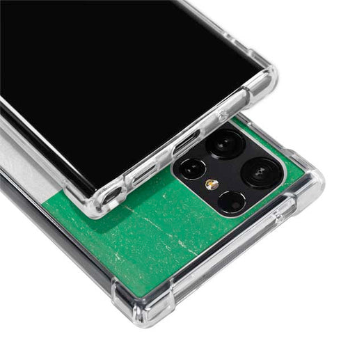 Nigeria Flag Distressed Galaxy S24 Ultra Clear Case