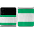 Nigeria Flag Distressed Galaxy Z Flip4 5G Skin