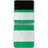 Nigeria Flag Distressed Galaxy Z Flip4 5G Skin