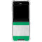 Nigeria Flag Distressed Galaxy Z Flip5 5G Clear Case