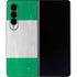 Nigeria Flag Distressed Galaxy Z Fold4 5G Skin