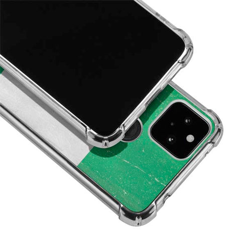 Nigeria Flag Distressed Google Pixel 5a 5G Clear Case