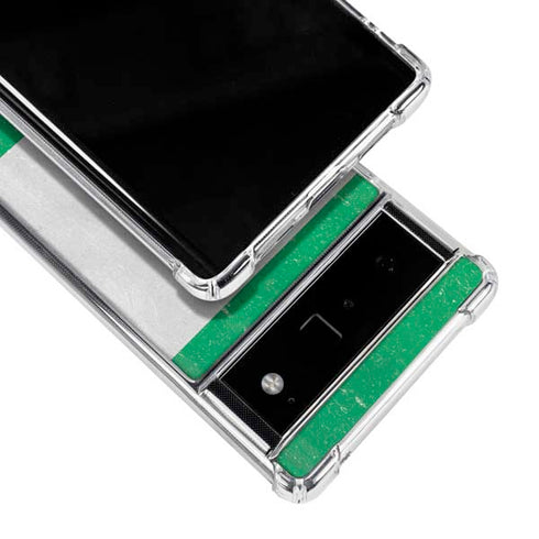 Nigeria Flag Distressed Google Pixel 6 Clear Case