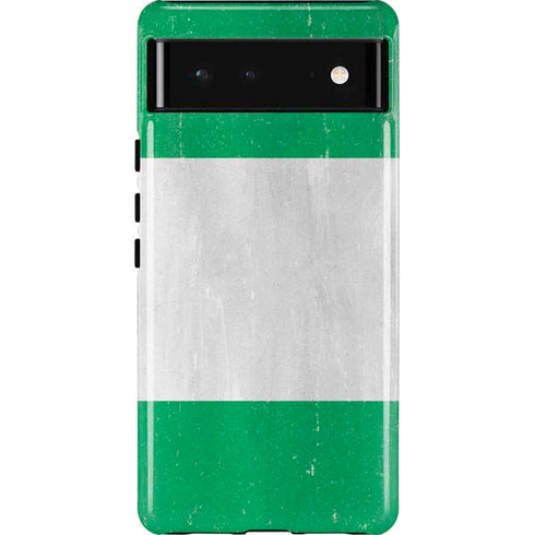 Nigeria Flag Distressed Google Pixel 6 Case