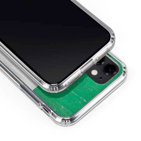 Nigeria Flag Distressed iPhone 11 Clear Case