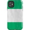 Nigeria Flag Distressed iPhone 11 Impact Case