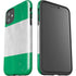 Nigeria Flag Distressed iPhone 11 Impact Case
