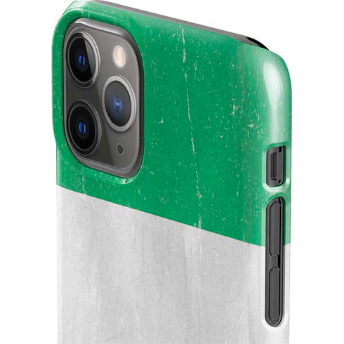 Nigeria Flag Distressed iPhone 11 Pro Lite Case