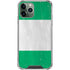 Nigeria Flag Distressed iPhone 11 Pro Max Clear Case