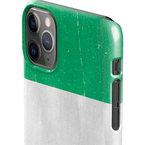 Nigeria Flag Distressed iPhone 11 Pro Max Lite Case
