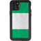 Nigeria Flag Distressed iPhone 11 Pro Max Waterproof Case