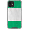 Nigeria Flag Distressed iPhone 12 Mini Clear Case