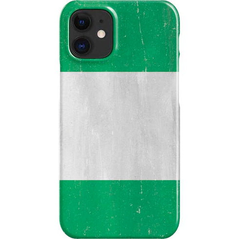 Nigeria Flag Distressed iPhone 12 Mini Lite Case