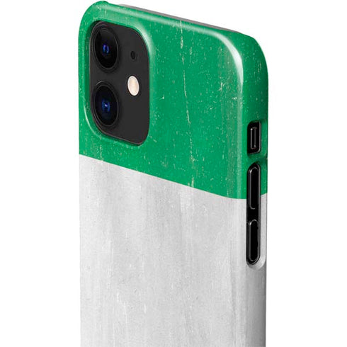 Nigeria Flag Distressed iPhone 12 Mini Lite Case