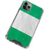 Nigeria Flag Distressed iPhone 12 Pro Max Clear Case