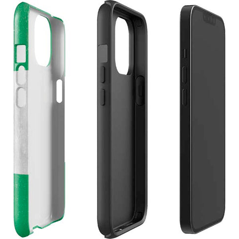 Nigeria Flag Distressed iPhone 13 Impact Case