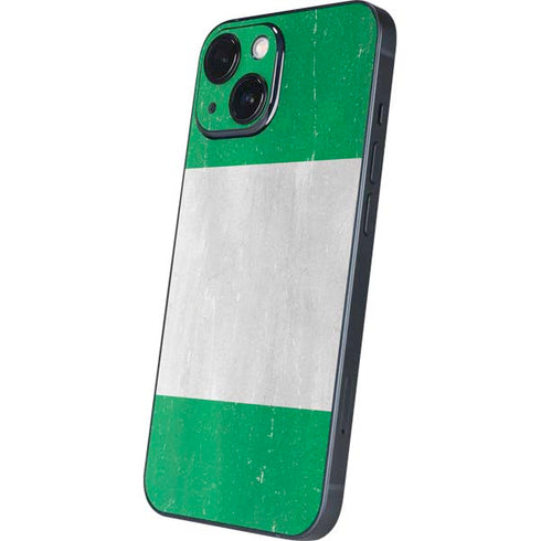 Nigeria Flag Distressed iPhone 13 Mini Skin