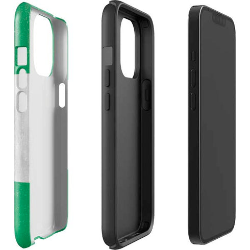 Nigeria Flag Distressed iPhone 13 Pro Max Impact Case