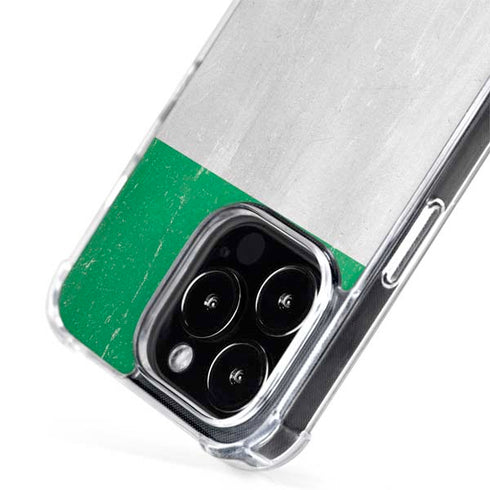 Nigeria Flag Distressed iPhone 14 Pro MagSafe Case