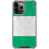 Nigeria Flag Distressed iPhone 14 Pro Max Clear Case